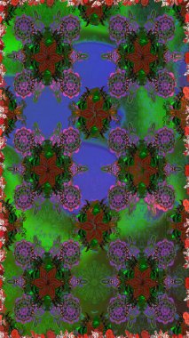 Tatlı suluboya, dikişsiz çiçek deseni. Kartlar, davetiyeler, tarih kartları ve daha fazlası için kullanılabilir. Büyük bir suluboya çiçek seti..