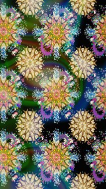 Raster güzel bir çiçek deseni çizmiş. Tatil havası. Bahar mevsimi. Nazik romantik baskı.