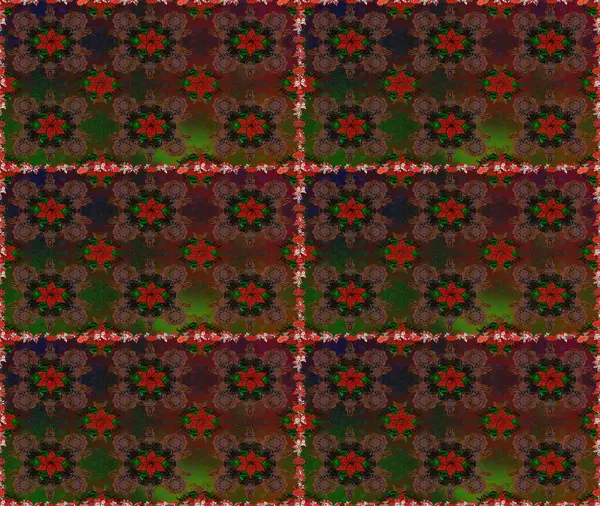 Etnik Mandala süsleme. Hint çiçek desenli madalyon desen. Kullanılabilir Tekstil, tebrik kartı, boyama kitabı, telefon durumda yazdırma için. Raster kına dövme stil.