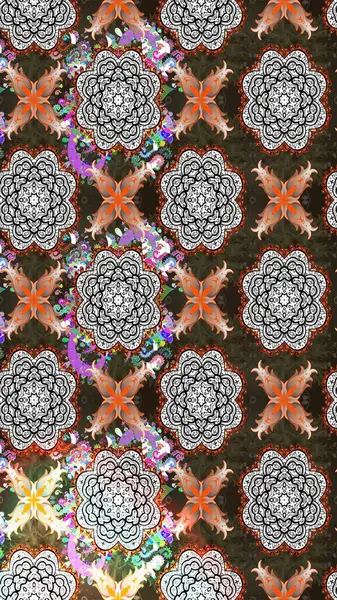 Raster Yumuşak kumaş deseni. Raster çiçek izi. Klasik taslak çizimi. Çiçeksel gri çizim deseni.