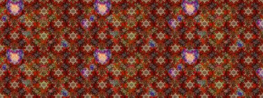 Egzotik çiçekler, kahverengi, kırmızı ve bej renkler üzerine botanik, parlak klasik doğa. Raster illüstrasyonu. Klasik tropikal doğal elementlerin suluboya seti.