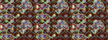 Manzaralı çiçek deseni. Çiçek kompozisyonu, el boyası, hassas şablon. Üst manzara, yumuşak gri, kahverengi ve kırmızı renkli. Sevgililer günü ve tebrik kartı konsepti için şık bir davet.