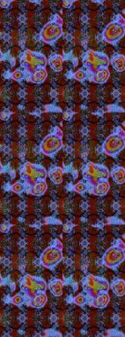 Küçük bir çiçekte eskiz deseni. Güzel kumaş deseni. Hoş bir çiçek geçmişi var. Raster illüstrasyonu.