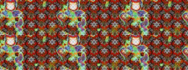 Raster Güzel kumaş deseni. Raster suluboya çiçek deseni, narin çiçekler, gri, kahverengi ve kırmızı çiçekler, tebrik kartı şablonu.