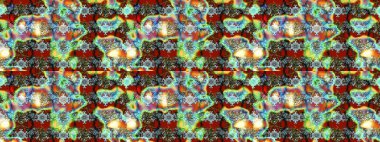 Raster suluboya çiçek deseni, narin çiçekler, nötr, yeşil ve mavi çiçekler, tebrik kartı şablonu. Güzel kumaş deseni.