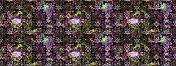 Güzel kumaş deseni. Küçük çiçekteki sevimli çiçek deseni. Güzel karalamalı çiçek desenli çizim. Raster illüstrasyonu.