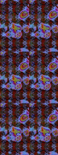 Küçük bir çiçekte eskiz deseni. Güzel kumaş deseni. Hoş bir çiçek geçmişi var. Raster illüstrasyonu.