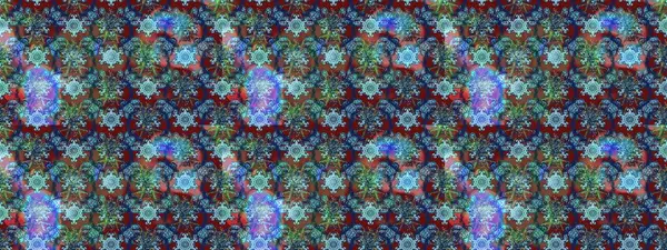 Halk tarzı. Modern çiçek arkaplanı. Parlak renkli çiçekleri olan ve mavi, kahverengi ve nötr renklerde yaprakları olan harika bir çiçek deseni. Moda baskıları için zarif bir şablon.