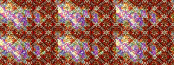 Kahverengi, kırmızı ve nötr arkaplanda. Elle çizilmiş çiçek desenli Raster çizimi. Çocuksu tasarım. Tekstil, kumaş, ambalaj, hatıra defteri için güzel çiçek arkaplanı..