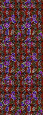 Beautiful watercolor Bouquet of summer flowers sketch pattern. Nice fabric pattern.