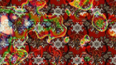 Düz Çiçek Elementleri Tasarımı. Renkli Bahar Teması eskiz kalıbı. Çiçekli eskiz arkaplanı. Çocuk stili.