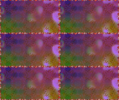 Çiçeksiz desenli arka plan. Gömlek baskısı için çiçek boyası. Kahverengi renkte çiçekler.