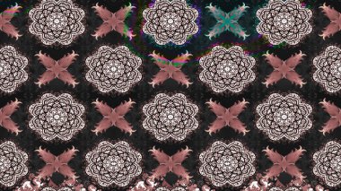 Yumuşak pamuk tasarımı. Paketleme, tekstil, duvar kâğıdı için çiçek eskizi. Klasik çiçek desenli. Raster 'ın taze dokusu. Yumuşak kiremit.