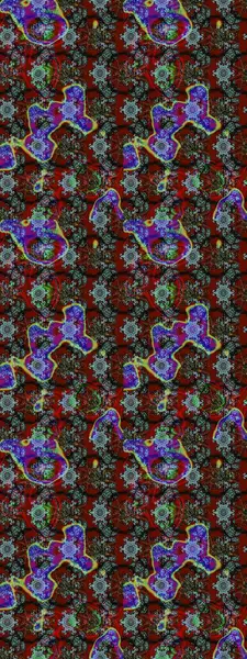 El yapımı çiçek ve bitki koleksiyonu. Şirin karalamalı çiçek desenli çizim. Raster illüstrasyonu. Raster illüstrasyonu. Çizim stili kırmızı, kahverengi ve gri renkler.