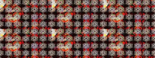 Nazik, yaz çiçekleri siyah renklerde. Raster illüstrasyonu. Raster çiçek desenli ve çiçekli..