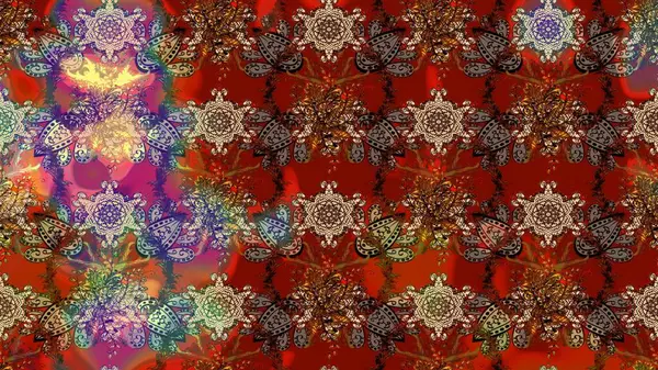 Çiçekler suluboya tarzında kahverengi, kırmızı ve bej renklerde. Kahverengi, kırmızı ve bej renkli çiçekli çizim deseni.