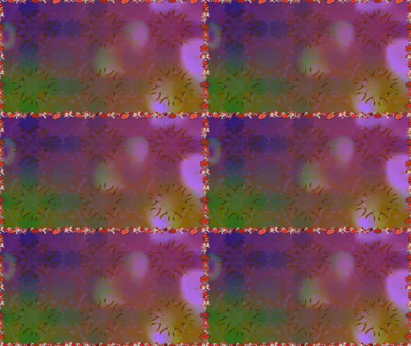 Çiçeksiz desenli arka plan. Gömlek baskısı için çiçek boyası. Kahverengi renkte çiçekler.