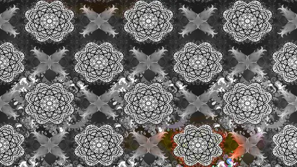 Raster düz çiçek çizim deseni. Gri renkli çiçekler. Tasarım hediye paketi, tebrik kartları, posterler ve afiş tasarımı.