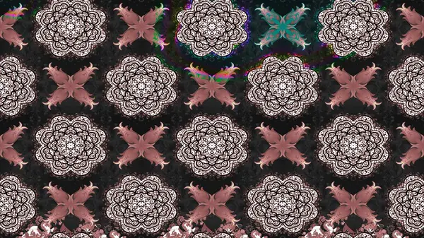 Yumuşak pamuk tasarımı. Paketleme, tekstil, duvar kâğıdı için çiçek eskizi. Klasik çiçek desenli. Raster 'ın taze dokusu. Yumuşak kiremit.