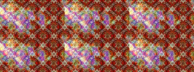 Kahverengi, kırmızı ve nötr arkaplanda. Elle çizilmiş çiçek desenli Raster çizimi. Çocuksu tasarım. Tekstil, kumaş, ambalaj, hatıra defteri için güzel çiçek arkaplanı..