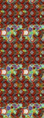 Raster suluboya çiçek deseni, narin çiçekler, gri, kahverengi ve kırmızı çiçekler, tebrik kartı şablonu. Raster Güzel kumaş deseni.