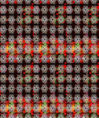 Güzel kumaş deseni. Renkli Bahar Teması eskiz kalıbı. Düz Çiçek Elementleri Tasarımı. Raster illüstrasyonunda çiçek deseni çizimi.