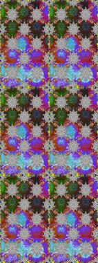 Soyut zarafet, çiçekli arkaplan deseni. Raster Güzel kumaş deseni.