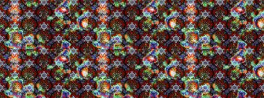 Kahverengi, gri ve kırmızı renkte çiçekler. Gömlek, arka plan modelini çiz. Tropik çiçekler.