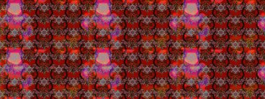 Şirin çiçek elementleri. Taslak desenli, modaya uygun kumaş deseni. Renkli Bahar Teması eskiz kalıbı. Raster illüstrasyonu. Düz Çiçek Elementleri Tasarımı.