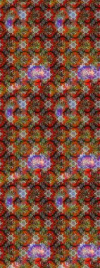 Klasik çiçekler. El çizimi, soyut ve süslü elementler. Kahverengi, kırmızı ve gri renkler. Suluboya resim taklit Raster çizimi. Yaz çiçekleri teması.