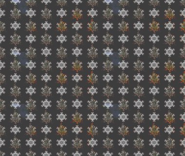 Renkli Bahar Teması eskiz kalıbı. Düz Çiçek Elementleri Tasarımı. Çocuk stili. Çiçekli çizim raster arkaplanı.