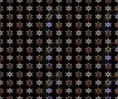 Siyah renkli şirin tekstil. Çiçek arkaplan. Raster illüstrasyonu. Renkli çizim kalıbı. Çiçek duvar kağıdı.