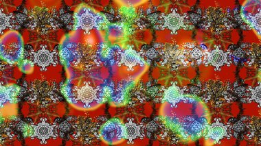 Çiçekler suluboya tarzında kahverengi, gri ve kırmızı renklerde. Kahverengi, gri ve kırmızı renkte çiçekli çizim deseni.