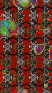 Raster deseni. Çiçekli çiçek deseni, suluboya. Küçük çiçekte güzel bir çiçek deseni..