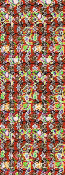 Düz Çiçek Elementleri Tasarımı. Renkli Yaz Temalı eskiz kalıbı. Güzel kumaş deseni. Güzel eskiz şekli. Yazdır. Raster çiçekli arka plan.