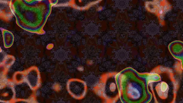 Küçük çiçekteki sevimli çiçek deseni. Raster illüstrasyonu. Güzel kumaş deseni. Güzel karalamalı çiçek deseni çiz..