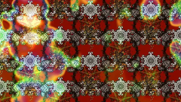 Çiçek desenli eskiz. Gömlek baskısı için çiçek boyası. Çiçekler kahverengi, kırmızı ve gri renklerde.