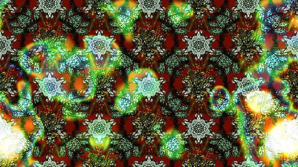 Renkli Bahar Teması eskiz kalıbı. Raster güzel kumaş deseni çiziyor. Düz Çiçek Elementleri Tasarımı. Çiçek deseni.