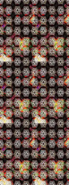 Hediye ambalaj kağıdı, tebrik kartları, posterler ve pankart tasarımı. Raster düz çiçek çizim deseni. Siyah renkte çiçekler.