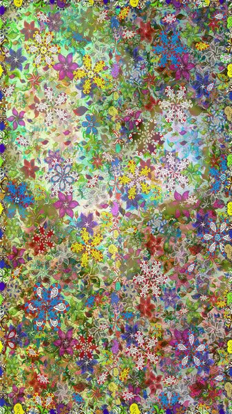 Çiçekleri, deniz kabukları, mandalaları ve suluboya efektleriyle donanma geçmişi. Kusursuz etnik tasarım. Yatak çarşafları, ceket, paket tasarımı, kumaş ve moda kavramları için tekstil baskısı.