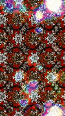 Raster illüstrasyonu. Eskiz geçmişi. Tomurcukları papatya çiçekleri olan sevimli bir çiçek deseni. Eski usul. Kumaş, tekstil, duvar kağıdı baskısı için. Miles Fleur, dandik süs.