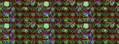 Renkli Bahar Teması eskiz kalıbı. Güzel kumaş deseni. Raster illüstrasyonundaki çiçek desenli çizim. Düz Çiçek Elementleri Tasarımı.