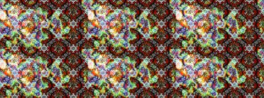 Çizim çiçek deseni duvar kağıdı, web sitesi arka planı, ambalaj kağıdı, davetiye, broşür, afiş veya web sitesi için kullanılabilir. Karalama elementleri. El çizimi Raster illüstrasyonu.