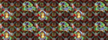 Kahverengi, yeşil ve gri çiçekli eskiz deseni, suluboya çiçek deseni, sevimli çiçek, duvar kağıdı, kart veya kumaş için fayanslı. Raster - stok.