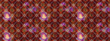 Arkaplan dokusu, duvar kağıdı, çiçek teması kahverengi, kırmızı ve pembe renkler. Soyut etnik raster çizim kalıbı. Kabile sanatı boho baskısı, klasik çiçek arkaplanı.