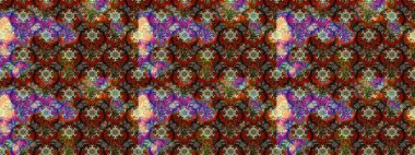 Renkli Yaz Temalı eskiz kalıbı. Sevimli çiçek raster deseni. Modaya uygun kumaş deseni. Düz Çiçek Elementleri Tasarımı.