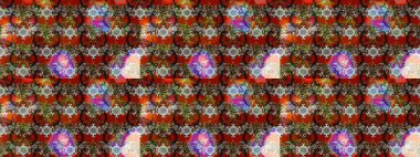 Tekstil, kumaş, kapaklar, duvar kağıtları, baskı, naylon, koleksiyon defteri, örgü, dekupaj için güzel bir eskiz. Küçük kahverengi, gri ve kırmızı çiçeklerle oldukça kaliteli besin torbası deseni.