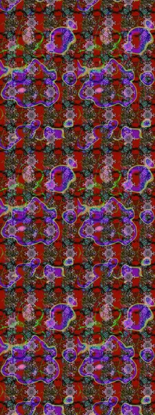 Parlak çiçekli kolaj çiçekleri kırmızı, kahverengi ve yeşil. Çiçekli zambakların eskiz geçmişi. Çiçek tasarımı için inanılmaz kolaj cennet tarzı..