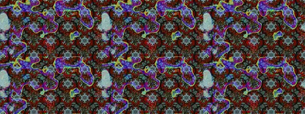 Renkli Bahar Teması eskiz kalıbı. Düz Çiçek Elementleri Tasarımı. Kahverengi, mavi ve gri renkte çiçekler. Sevimli çiçek raster deseni.