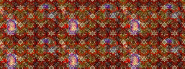 Kahverengi, kırmızı ve bej renkli çiçekler. Renkli Bahar Teması eskiz kalıbı. Çiçek desenli eskiz. Düz Çiçek Elementleri Tasarım Raster illüstrasyonu.